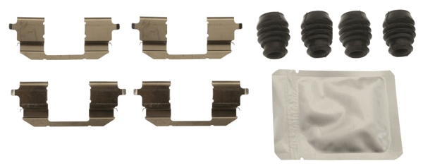 Set accesorii, placute frana PFK676 TRW