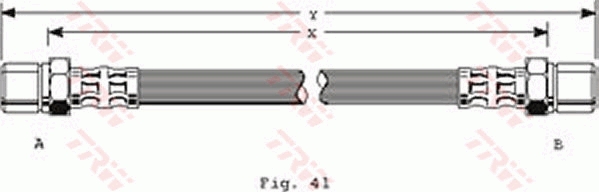 Furtun frana PHA149 TRW