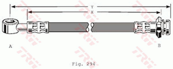 Furtun frana PHA212 TRW