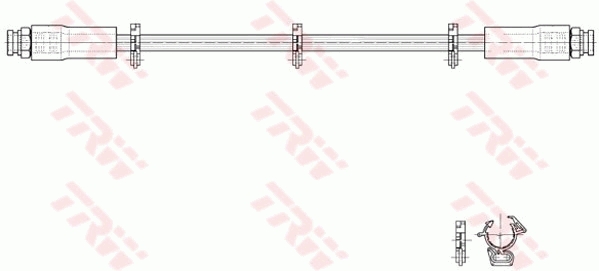 Furtun frana PHA297 TRW