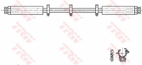 Furtun frana PHA299 TRW