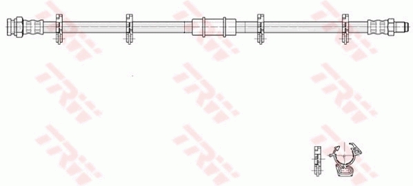 Furtun frana PHB273 TRW