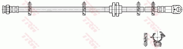 Furtun frana PHD266 TRW