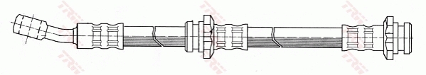 Furtun frana PHD388 TRW