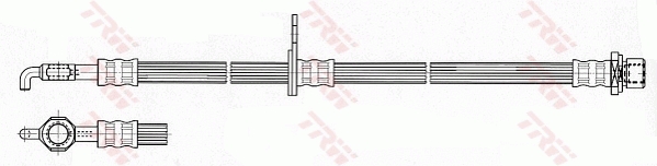 Furtun frana PHD534 TRW