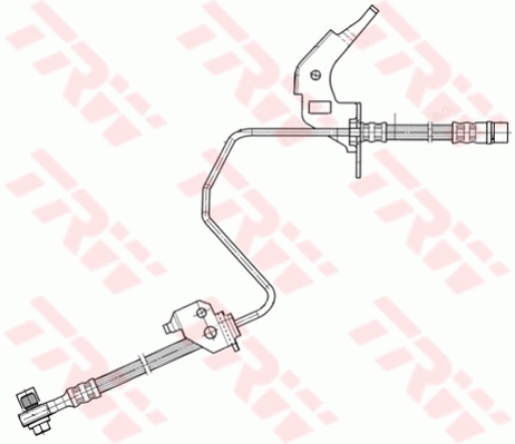 Furtun frana PHD567 TRW