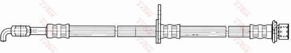 Furtun frana PHD933 TRW