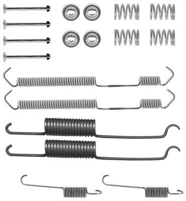 Set accesorii, sabot de frana SFK256 TRW