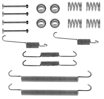 Set accesorii, sabot de frana SFK264 TRW