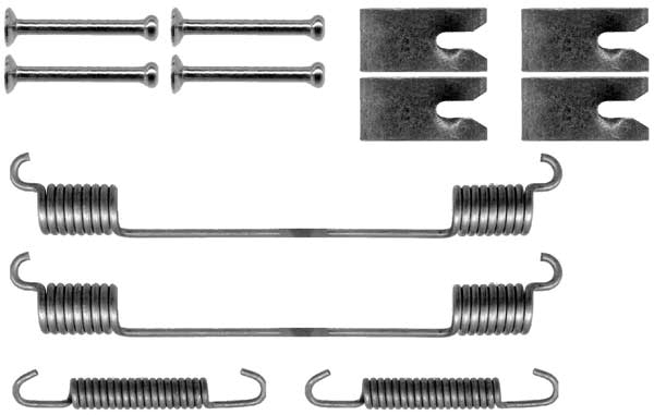 Set accesorii, sabot de frana SFK351 TRW