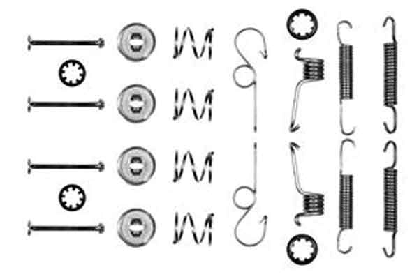 Set accesorii, sabot de frana SFK6 TRW