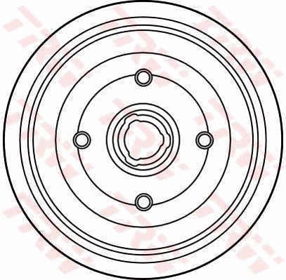 Tambur frana DB4161 TRW