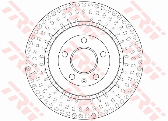 Disc frana DF6175S TRW