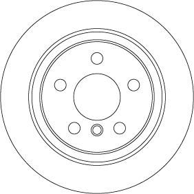 Disc frana DF6756 TRW