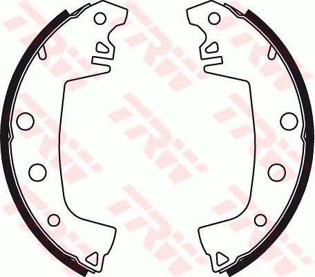 Set saboti frana GS8020 TRW