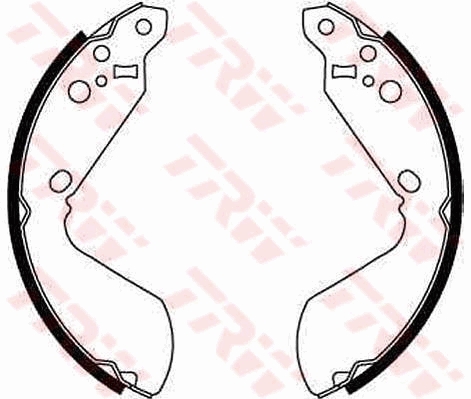 Set saboti frana GS8596 TRW