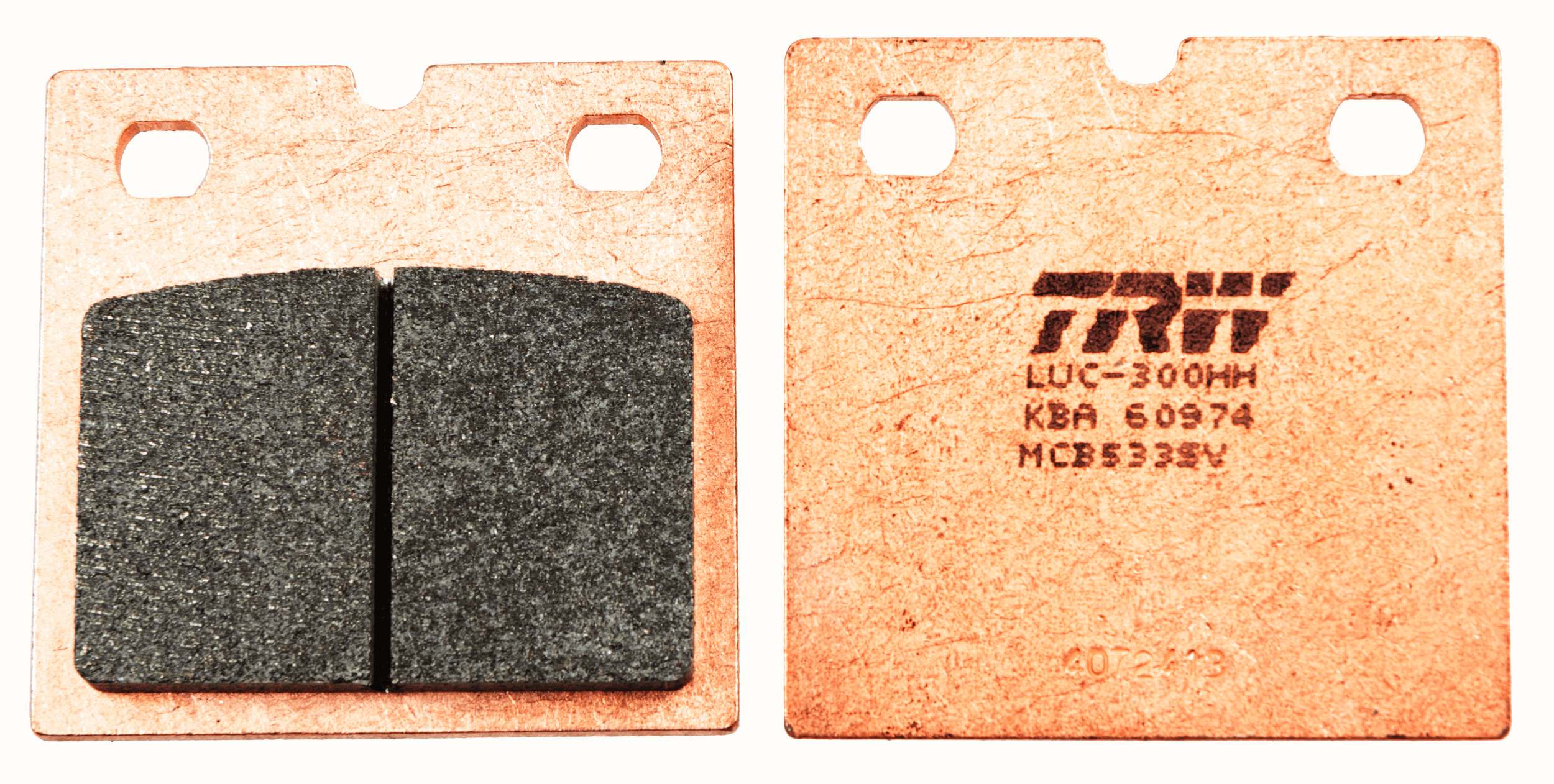 set placute frana,frana disc MCB533SV TRW