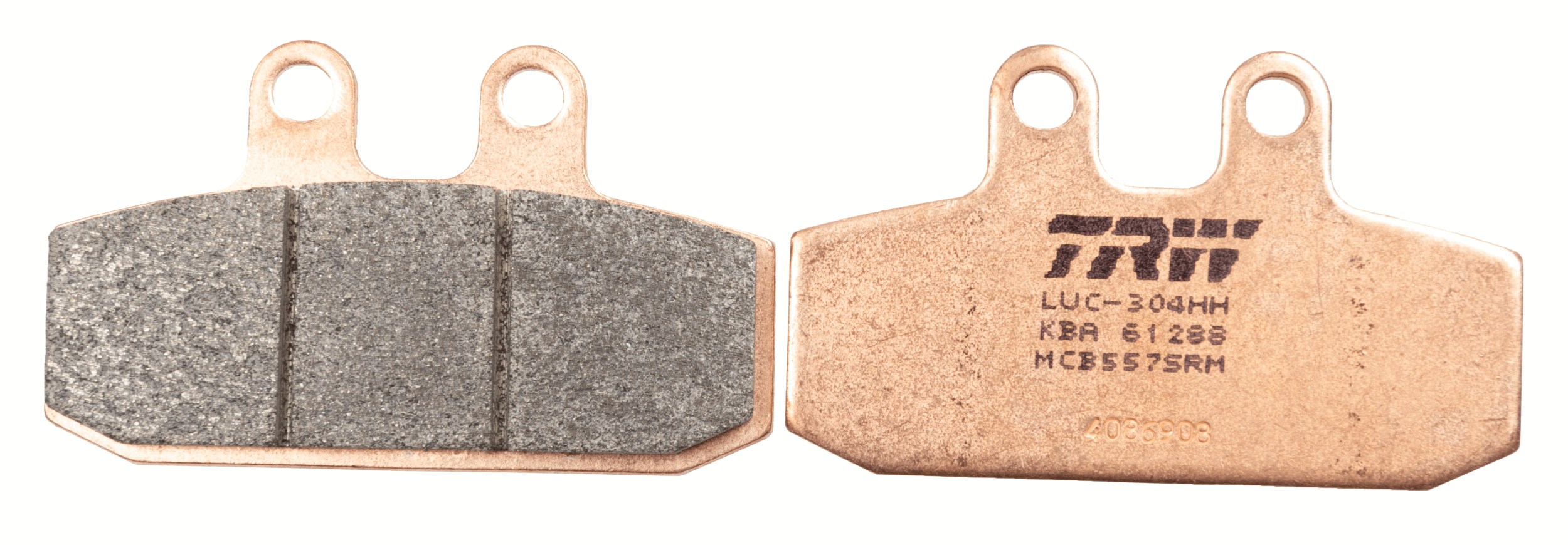 set placute frana,frana disc MCB557SRM TRW