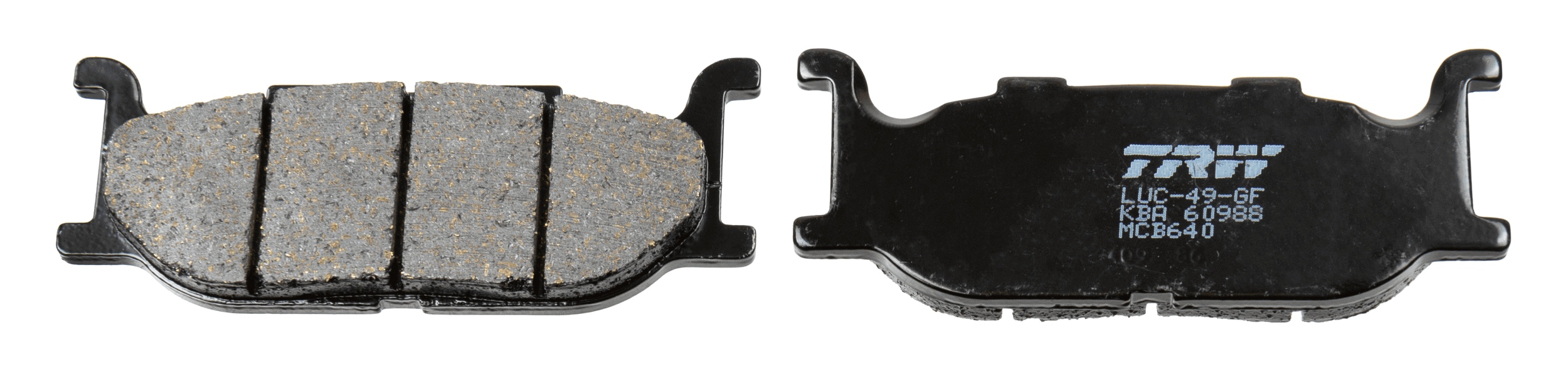 set placute frana,frana disc MCB640 TRW