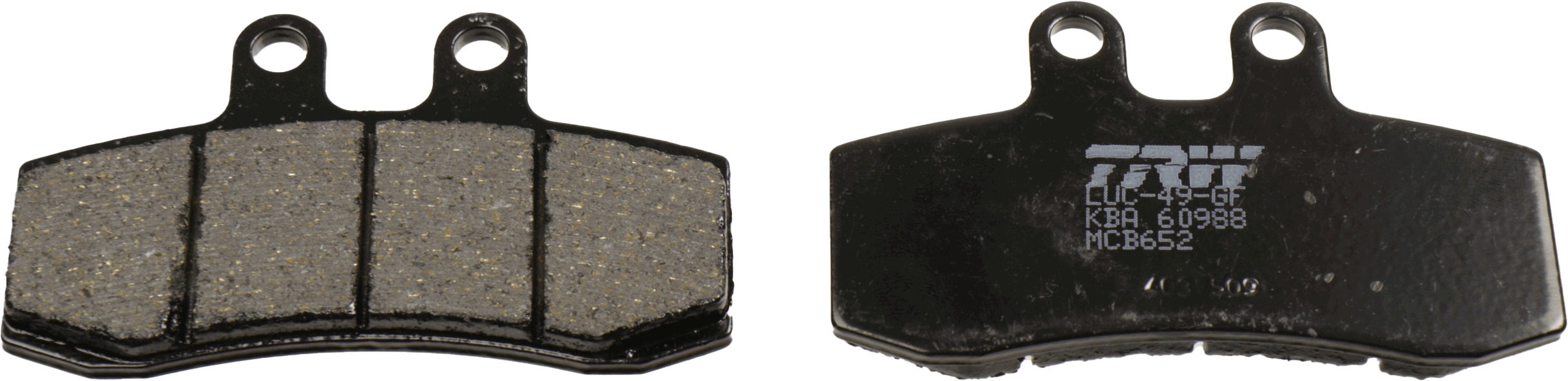 set placute frana,frana disc MCB652 TRW