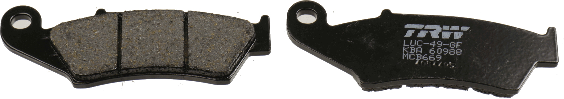 set placute frana,frana disc MCB669 TRW