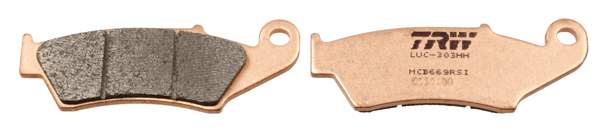 set placute frana,frana disc MCB669RSI TRW