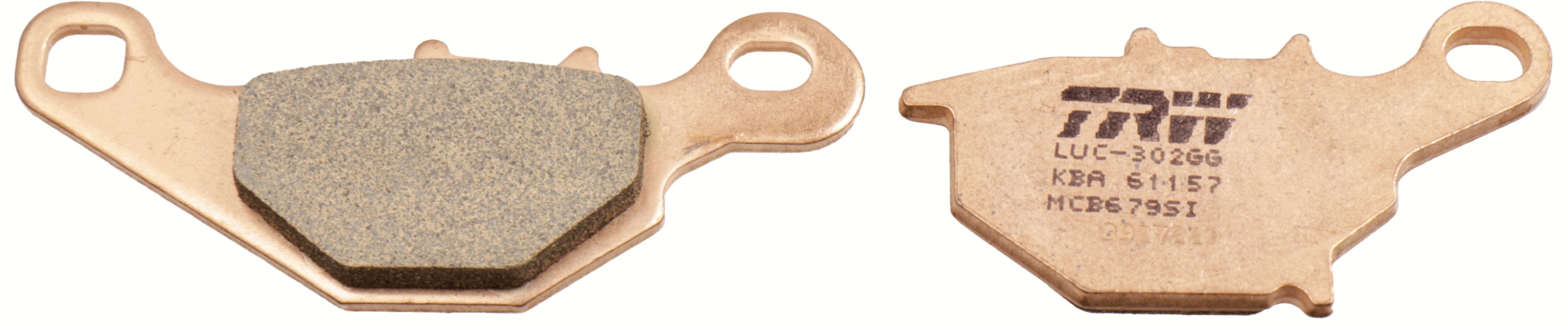 set placute frana,frana disc MCB679SI TRW