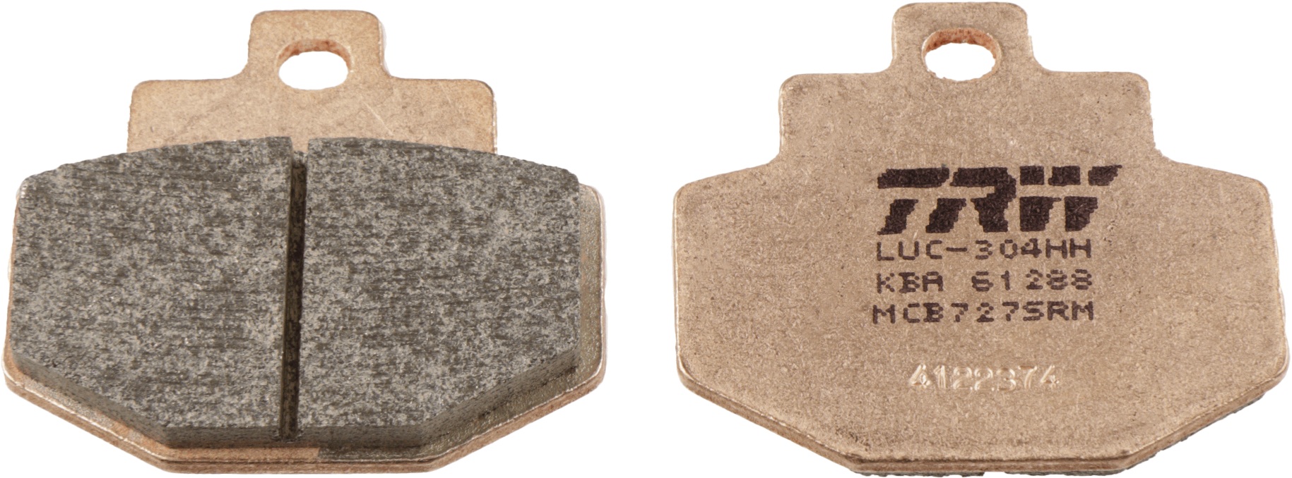 set placute frana,frana disc MCB727SRM TRW