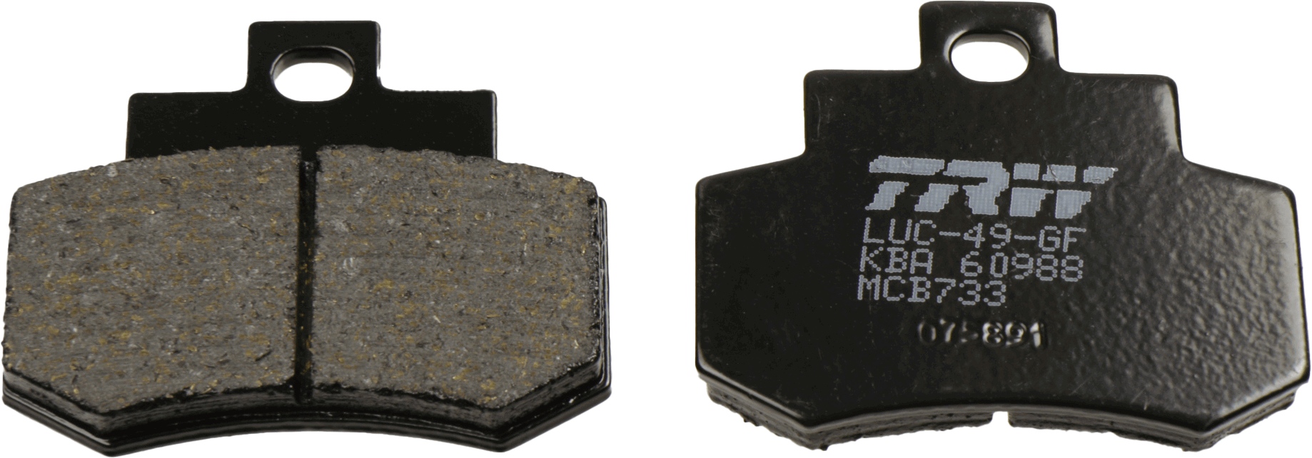 set placute frana,frana disc MCB733 TRW