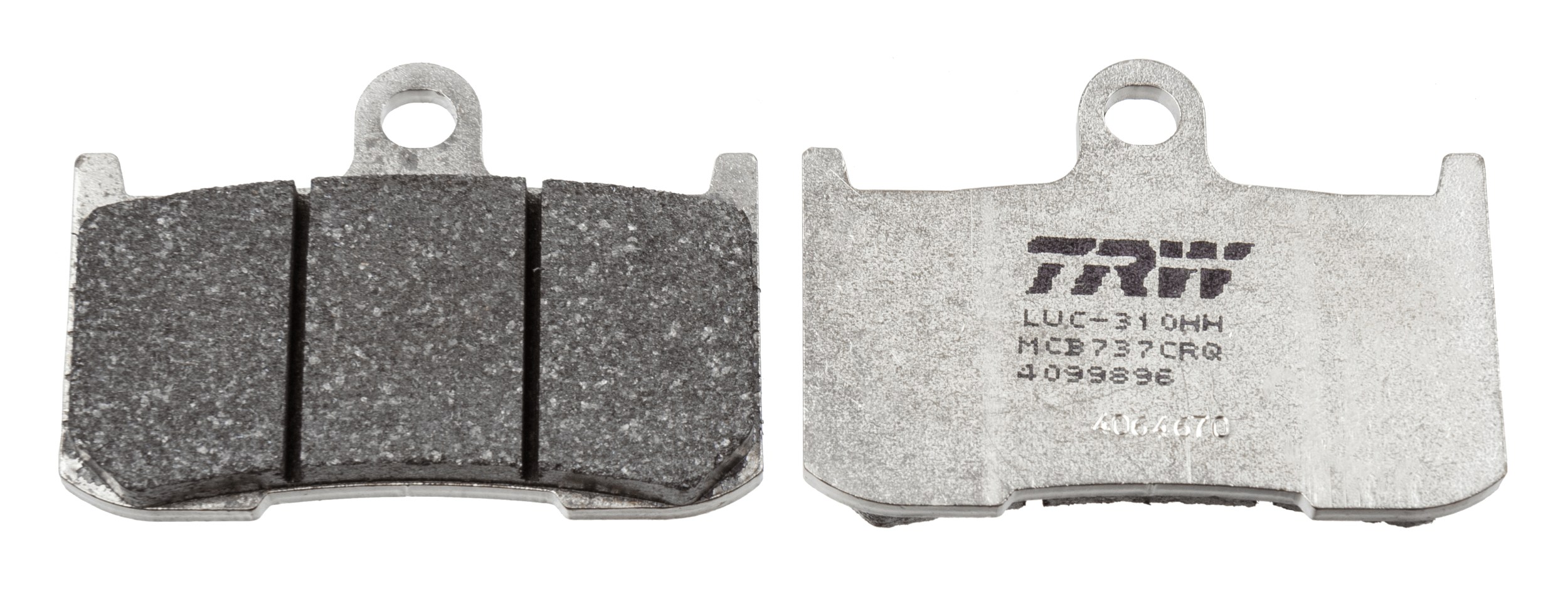 set placute frana,frana disc MCB737CRQ TRW