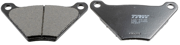 set placute frana,frana disc MCB97 TRW