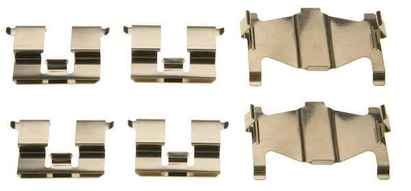 Set accesorii, placute frana PFK400 TRW