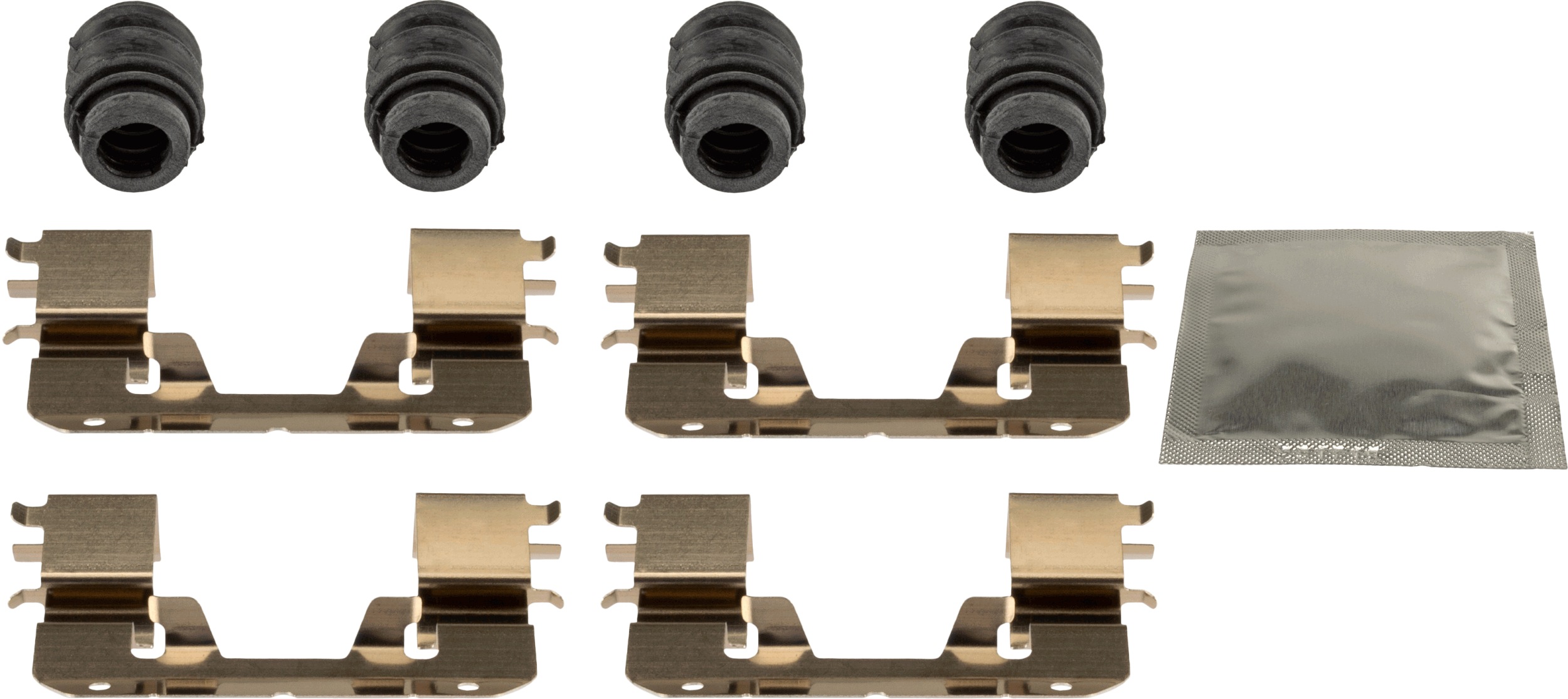 Set accesorii, placute frana PFK752 TRW