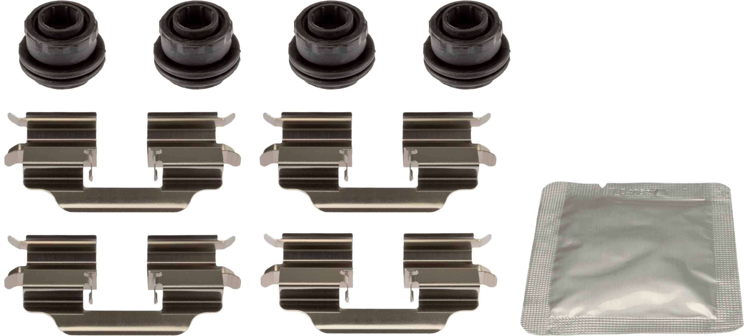 Set accesorii, placute frana PFK766 TRW