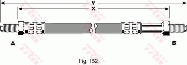 Furtun frana PHA312 TRW