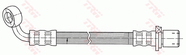 Furtun frana PHD834 TRW