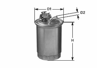 Filtru combustibil DN 993 CLEAN FILTERS