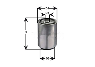 Filtru combustibil DNW2513 CLEAN FILTERS