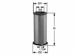 Filtru aer MA1401 CLEAN FILTERS