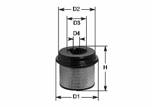 Filtru aer MA 774 CLEAN FILTERS
