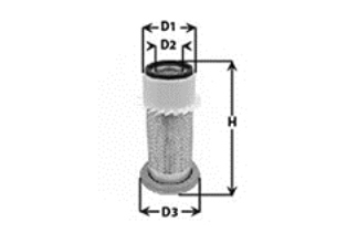 Filtru aer MA 716 CLEAN FILTERS