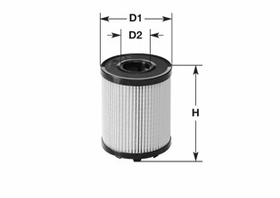 Filtru combustibil MG1675 CLEAN FILTERS