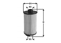 Filtru combustibil MG3626 CLEAN FILTERS