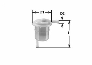 Filtru combustibil MBNA 002 CLEAN FILTERS