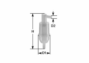 Filtru combustibil MBNA 007 CLEAN FILTERS