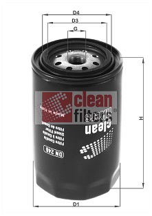 Filtru combustibil DN 246 CLEAN FILTERS