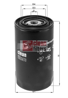 Filtru combustibil DN 258 CLEAN FILTERS