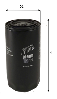 Filtru ulei DO1843 CLEAN FILTERS