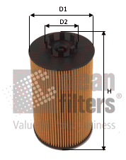 Filtru ulei ML4584 CLEAN FILTERS