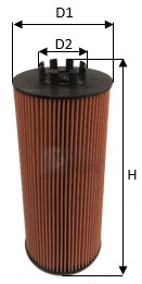 Filtru ulei ML4588 CLEAN FILTERS